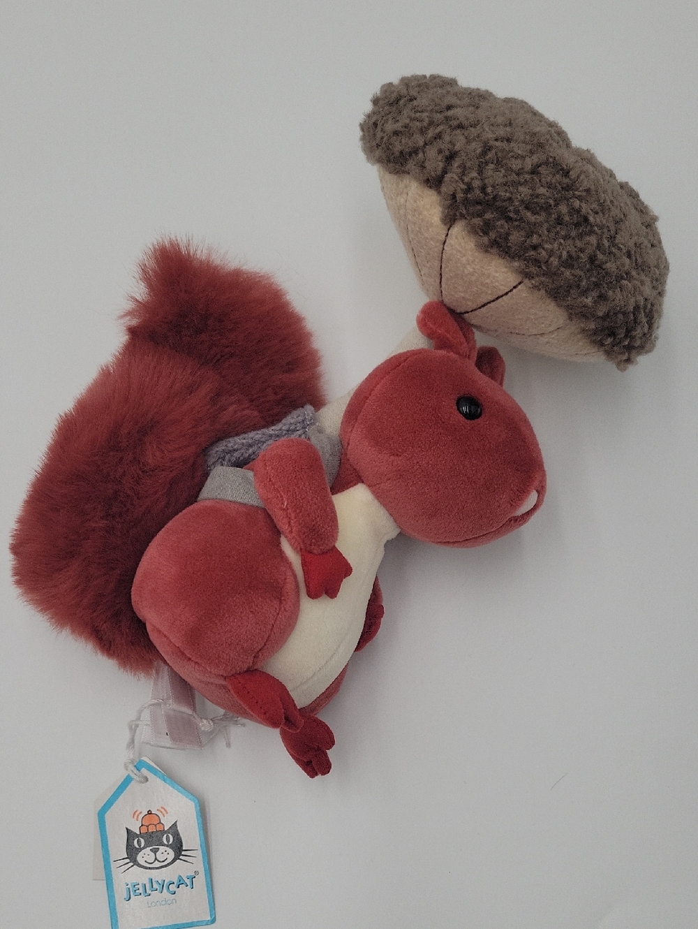 Jellycat Fungi Forager Squirel
